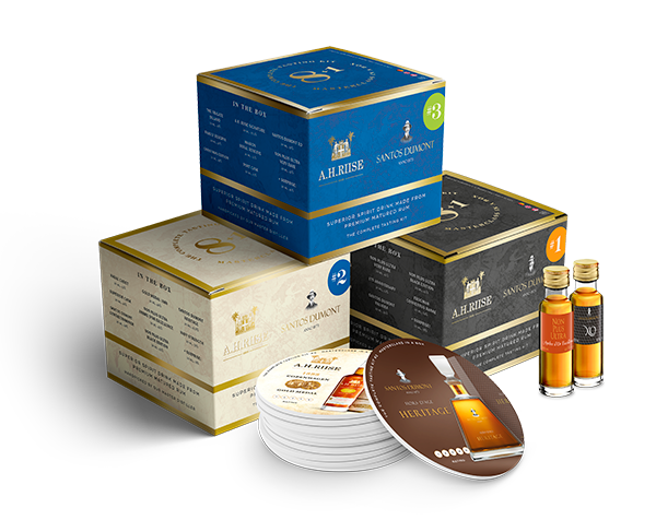 A.H. Riise tasting boxes