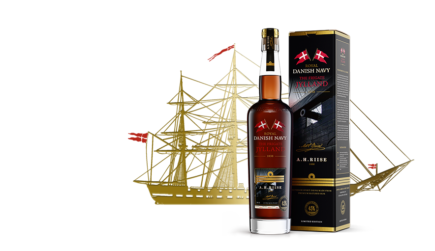 A.H. Riise Danish Navy The Frigate Jylland Edition rum