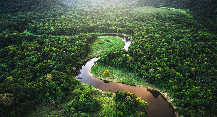 A river
