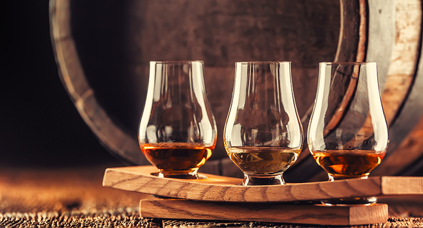 Barrel aged rum